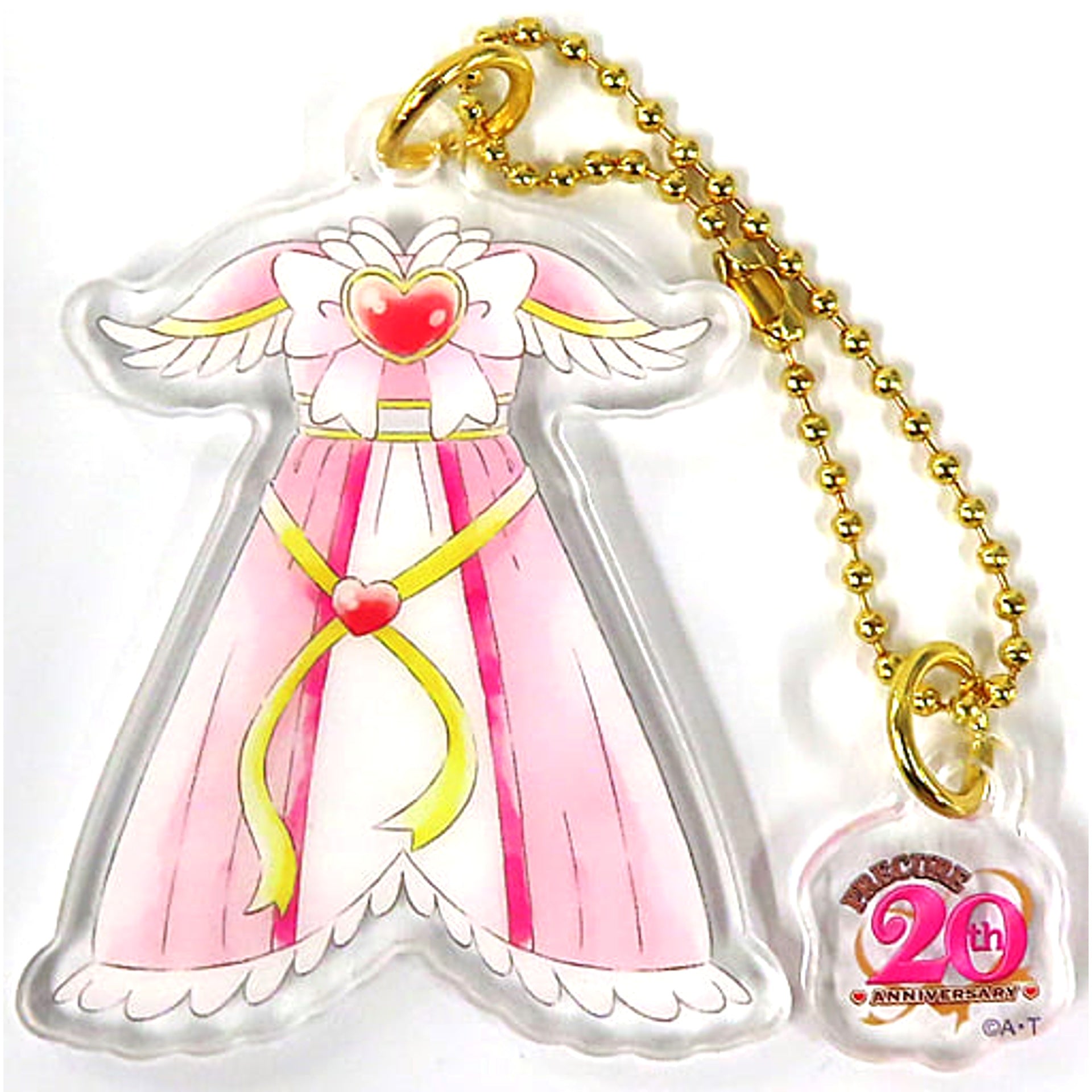 Pretty Cure Shiny Luminous Ichiban Kuji 20th Anniversary! Costume Acrylic Charm Prize E [USED]