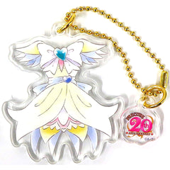 Pretty Cure Cure Egret Ichiban Kuji 20th Anniversary! Costume Acrylic Charm Prize E [USED]