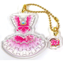 Pretty Cure Cure Melody Ichiban Kuji 20th Anniversary! Costume Acrylic Charm Prize E [USED]