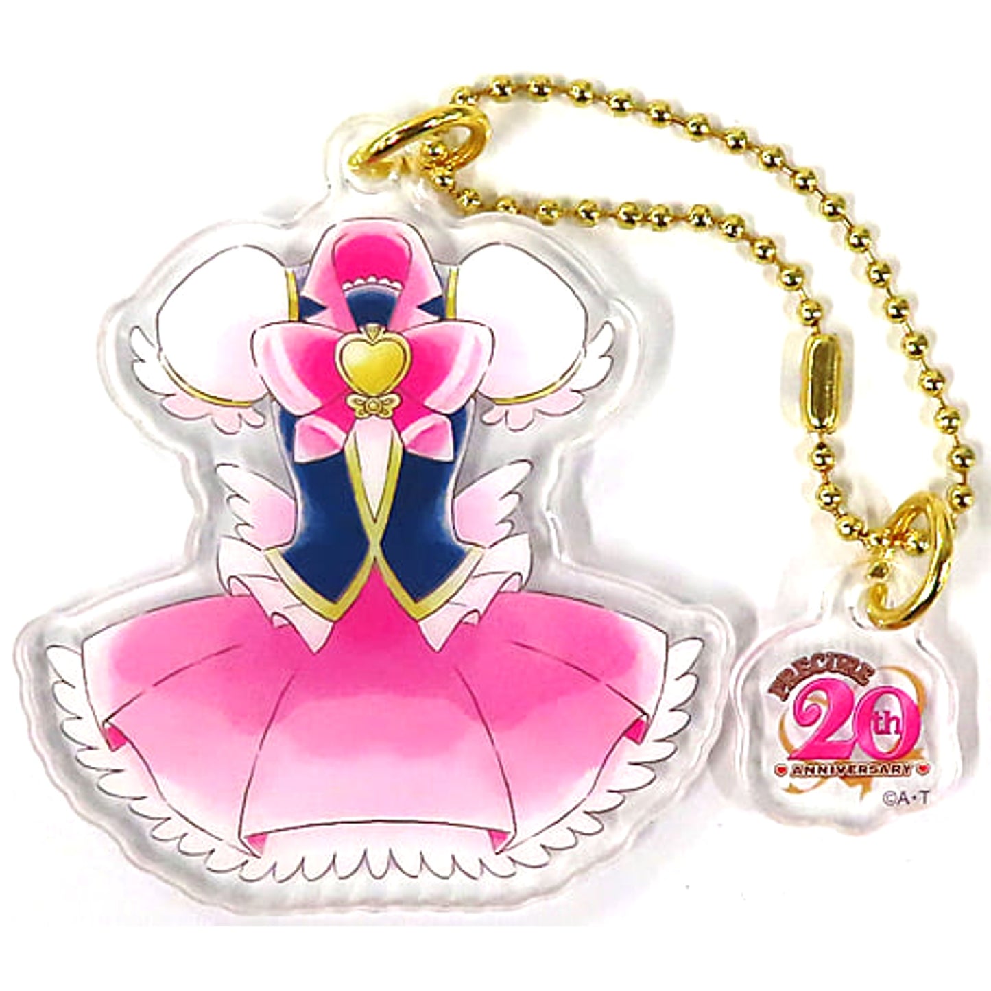 Pretty Cure Cure Lovely Ichiban Kuji 20th Anniversary! Costume Acrylic Charm Prize E [USED]