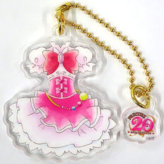 Pretty Cure Cure Miracle Ichiban Kuji 20th Anniversary! Costume Acrylic Charm Prize E [USED]