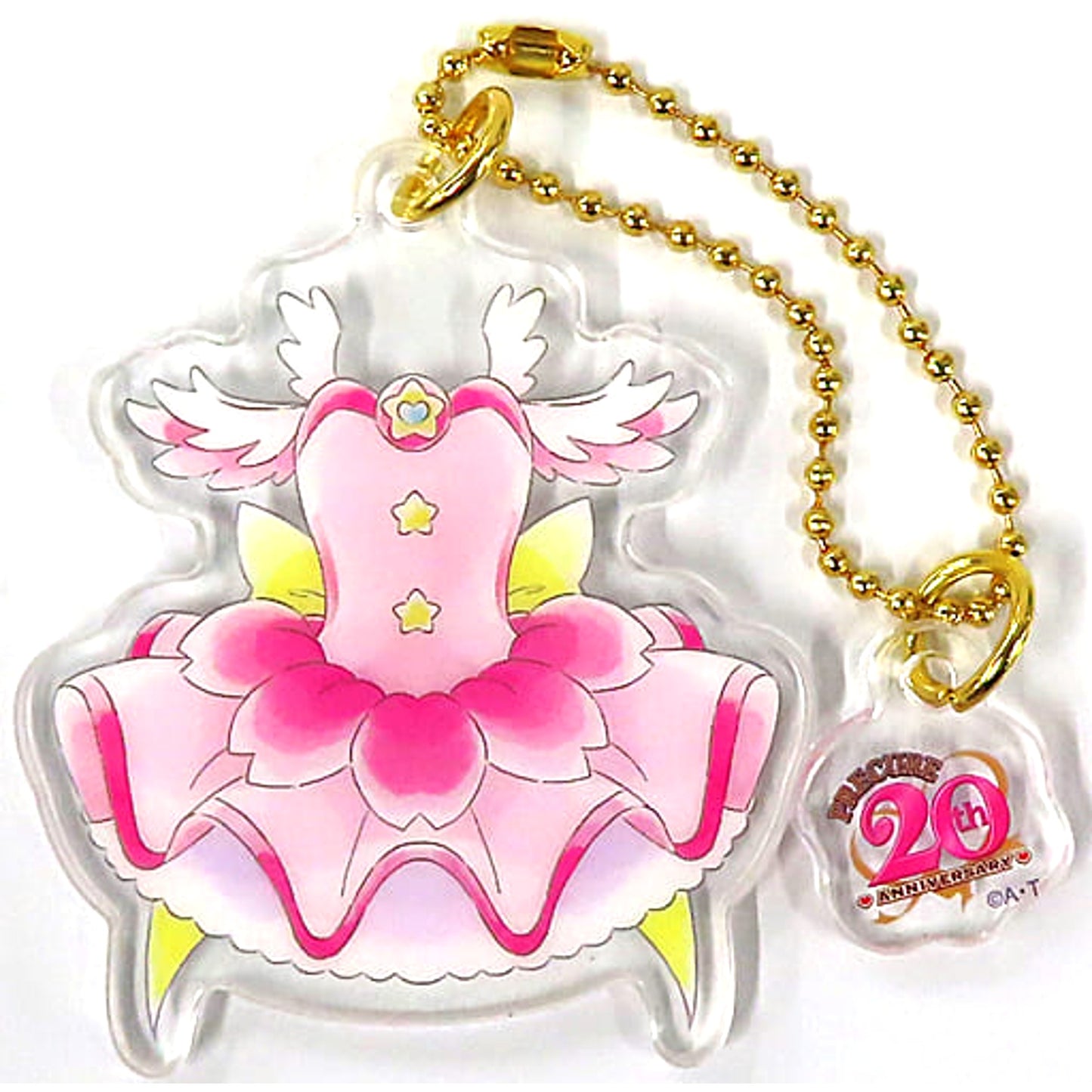 Pretty Cure Cure Star Ichiban Kuji 20th Anniversary! Costume Acrylic Charm Prize E [USED]