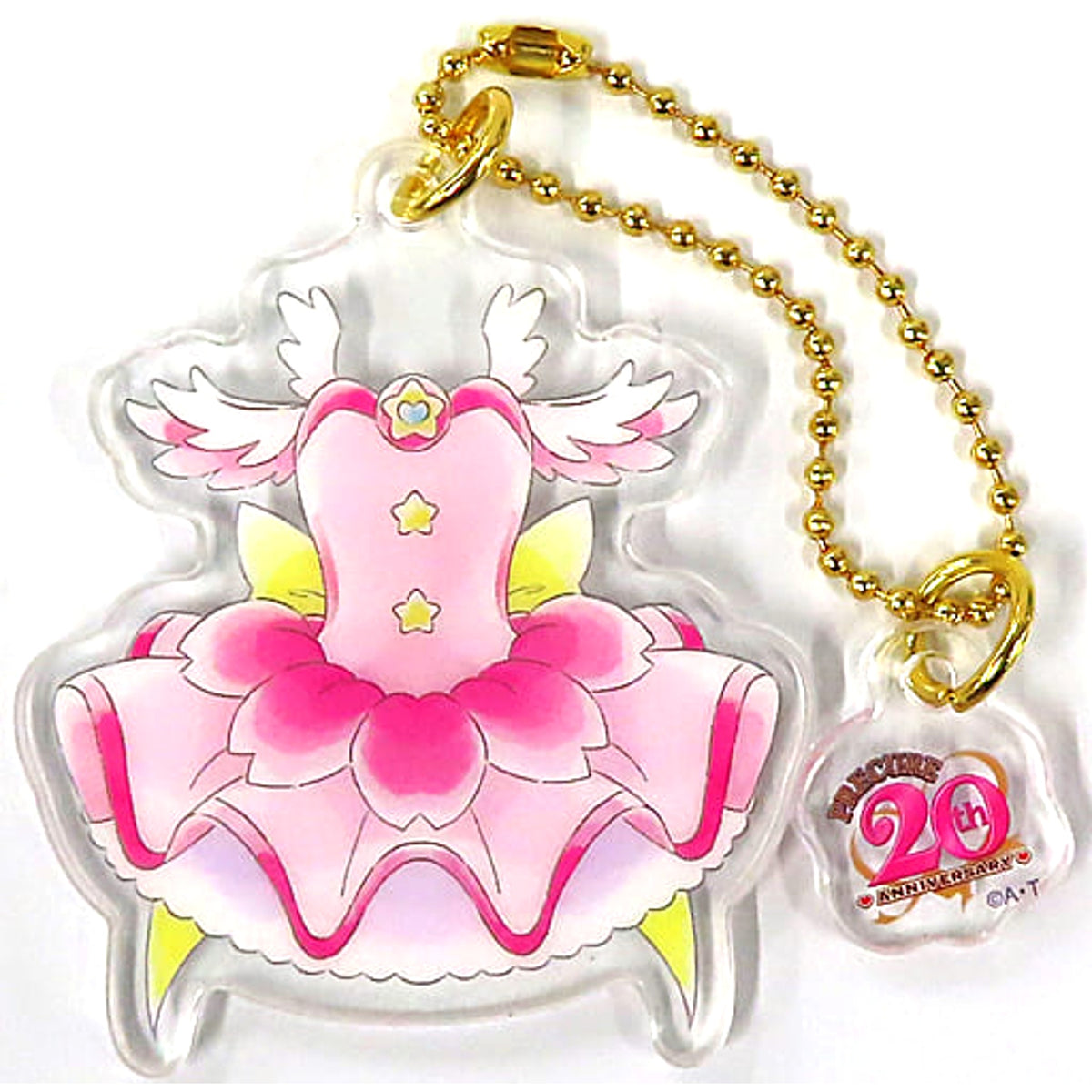 Pretty Cure Cure Star Ichiban Kuji 20th Anniversary! Costume Acrylic Charm Prize E [USED]