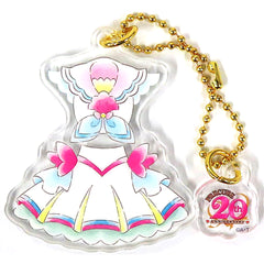 Pretty Cure Cure Summer Ichiban Kuji 20th Anniversary! Costume Acrylic Charm Prize E [USED]