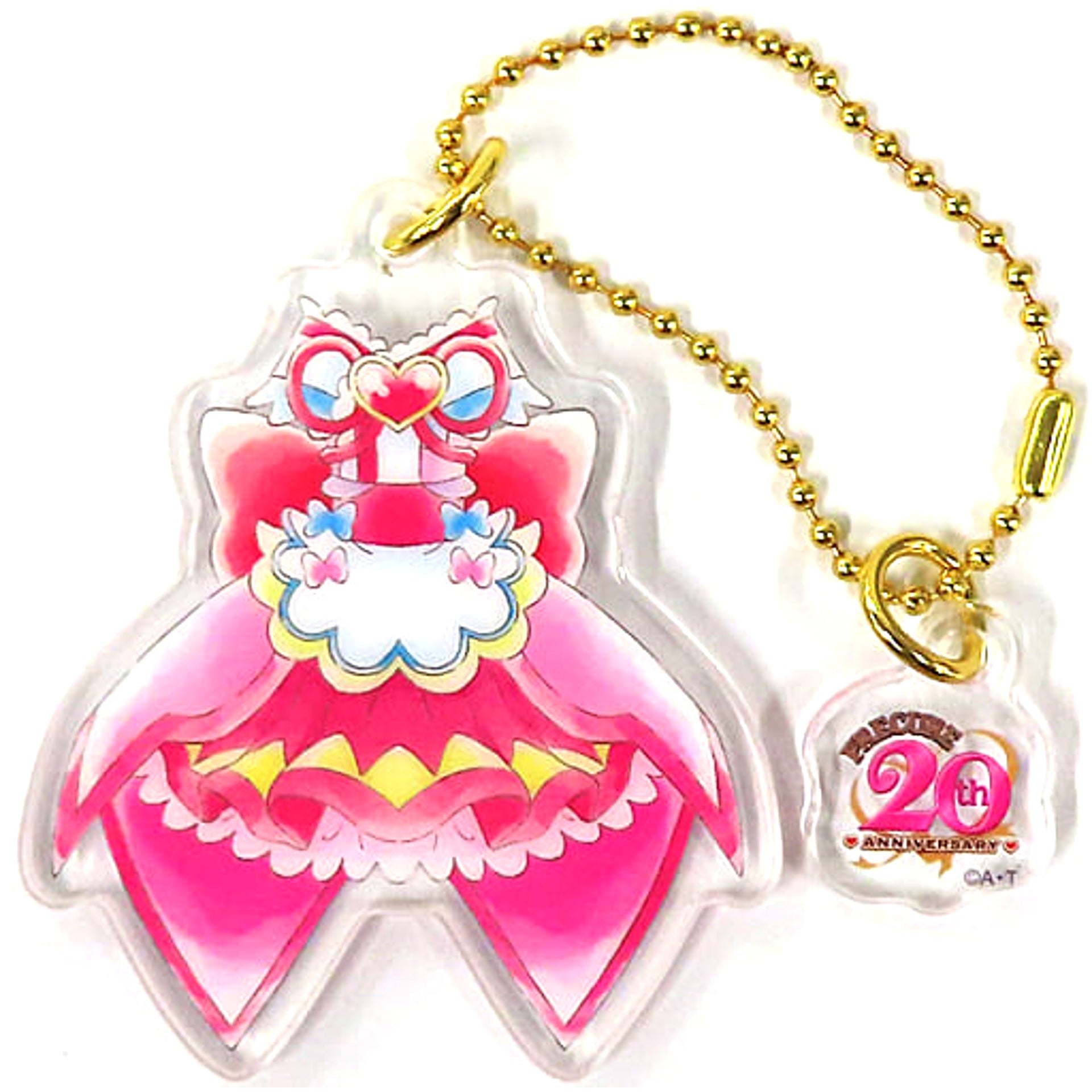 Pretty Cure Cure Precious Ichiban Kuji 20th Anniversary! Costume Acrylic Charm Prize E [USED]