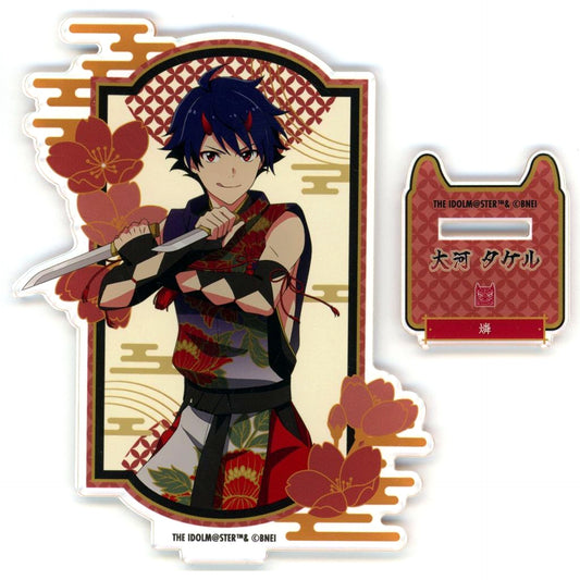 Takeru Taiga Official Acrylic Stand The Idolmaster SideM PASSIONABLE READING SHOW Tenchi Shishinden [USED]