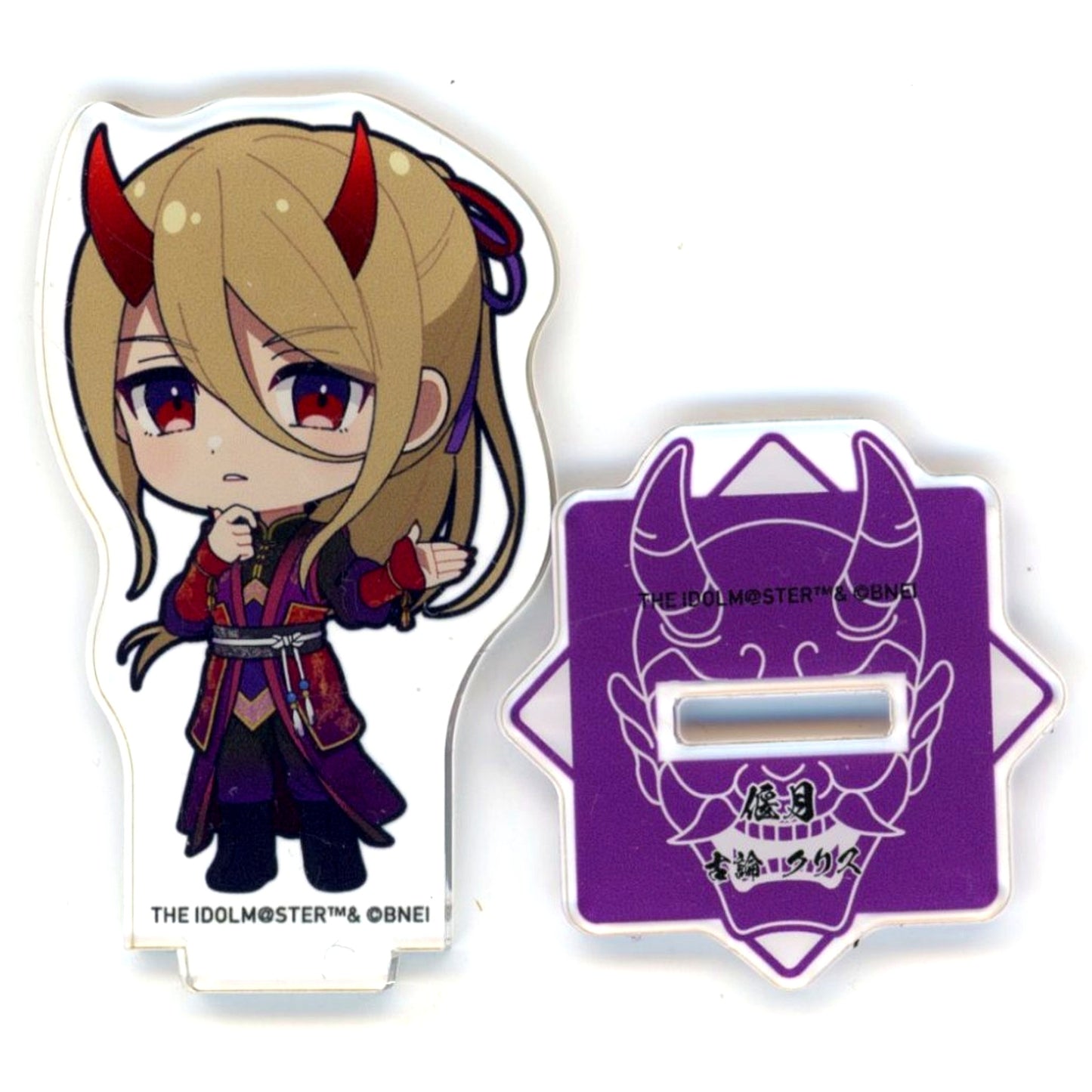 Chris Koron THE IDOLM@STER SideM Official Mini Acrylic Stand PASSIONABLE READING SHOW Ametsuchi Shishinden [USED]