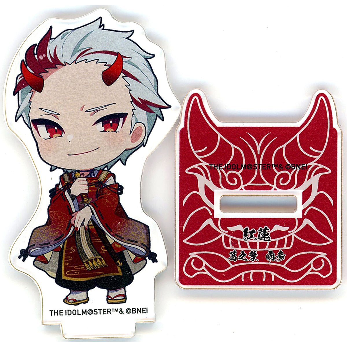 Amehiko Kuzunoha THE IDOLM@STER SideM PASSIONABLE READING SHOW Tenchi Shishinden Mini Acrylic Stand [USED]
