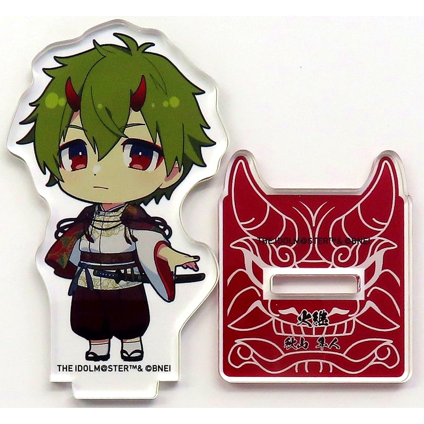 Hayato Akiyama THE IDOLM@STER SideM Official Mini Acrylic Stand PASSIONABLE READING SHOW Ametsuchi Shishinden [USED]