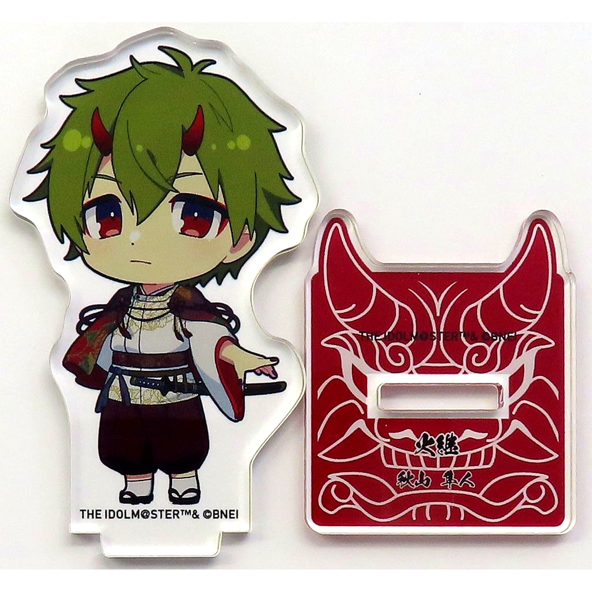 Hayato Akiyama THE IDOLM@STER SideM Official Mini Acrylic Stand PASSIONABLE READING SHOW Ametsuchi Shishinden [USED]