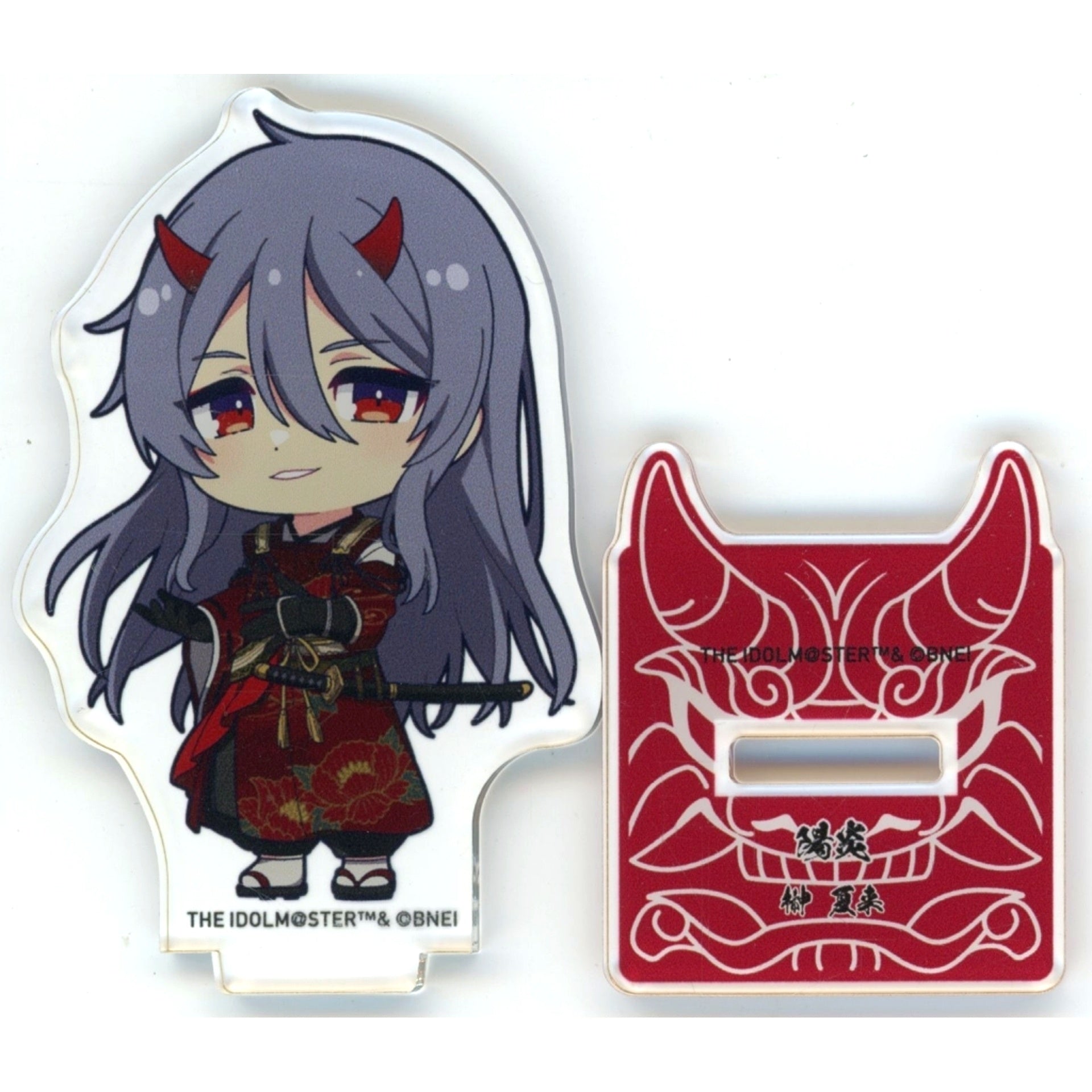 Natsuki Sakaki The Idolmaster SideM Passionable Reading Show Tenchi Shishinden Official Mini Acrylic Stand [USED]