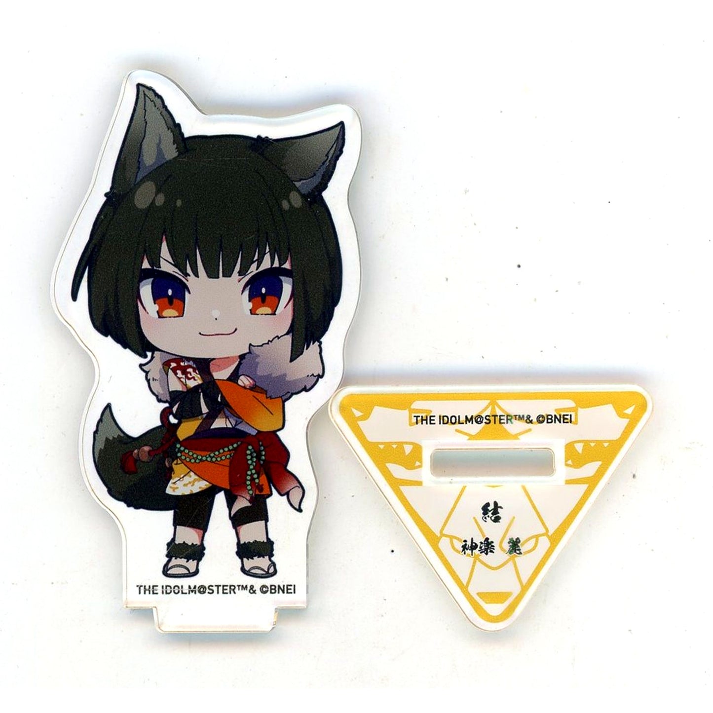 Rei Kagura THE IDOLM@STER SideM Official Mini Acrylic Stand PASSIONABLE READING SHOW Tenchi Shishinden [USED]