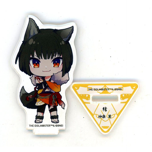 Rei Kagura THE IDOLM@STER SideM Official Mini Acrylic Stand PASSIONABLE READING SHOW Tenchi Shishinden [USED]