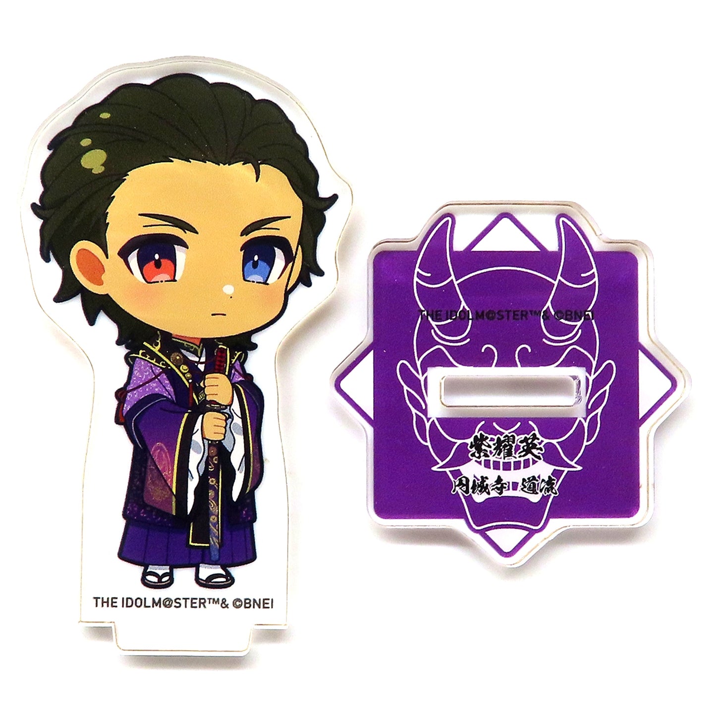 Michiru Enjoji THE IDOLM@STER SideM Official Mini Acrylic Stand PASSIONABLE READING SHOW Tenchi Shishinden [USED]