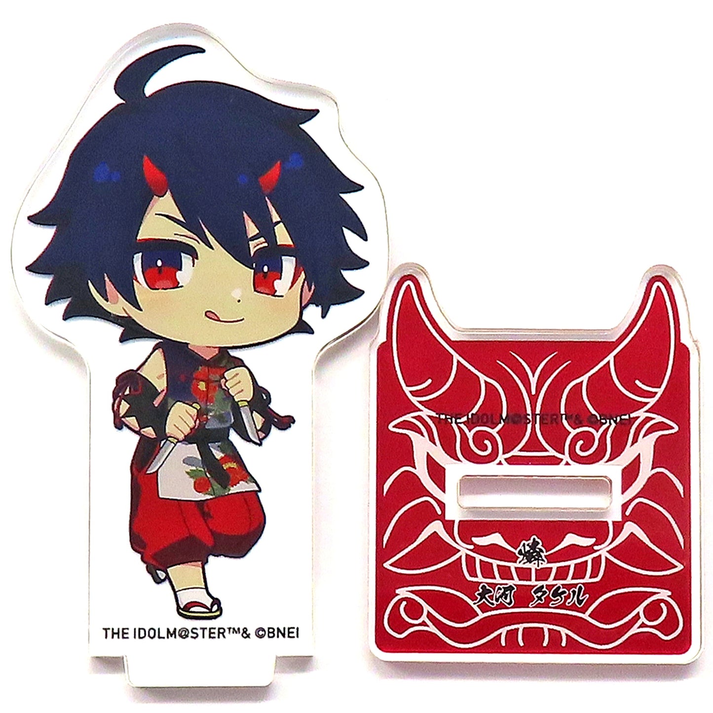 Takeru Taiga Official Mini Acrylic Stand The Idolmaster SideM PASSIONABLE READING SHOW Tenchi Shishinden [USED]