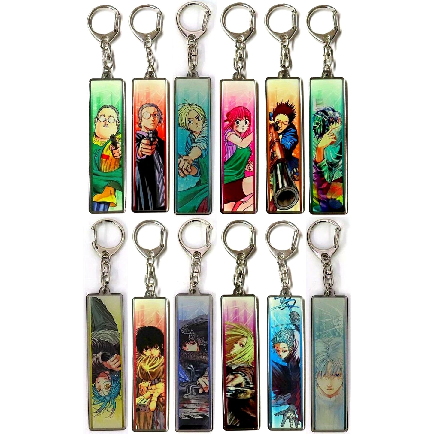 Set of 12 SAKAMOTO DAYS Metal Keychain Collection Vol.1 [USED]