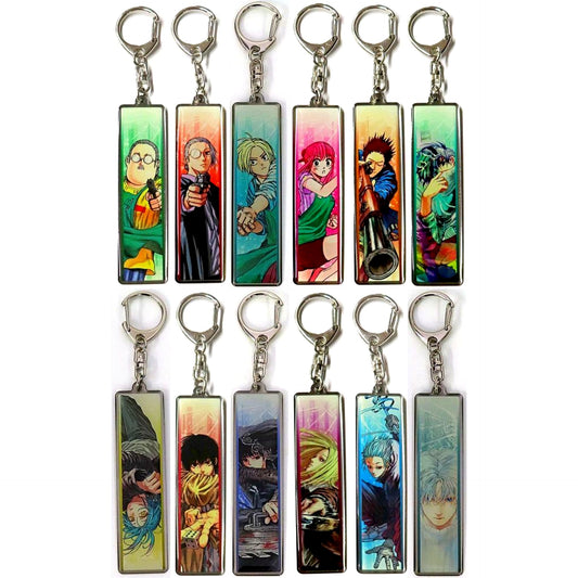 Set of 12 SAKAMOTO DAYS Metal Keychain Collection Vol.1 [USED]