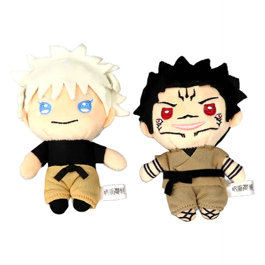 Satoru Gojo & Ryomen Sukuna Jujutsu Kaisen Mascot Set of 2 [USED]