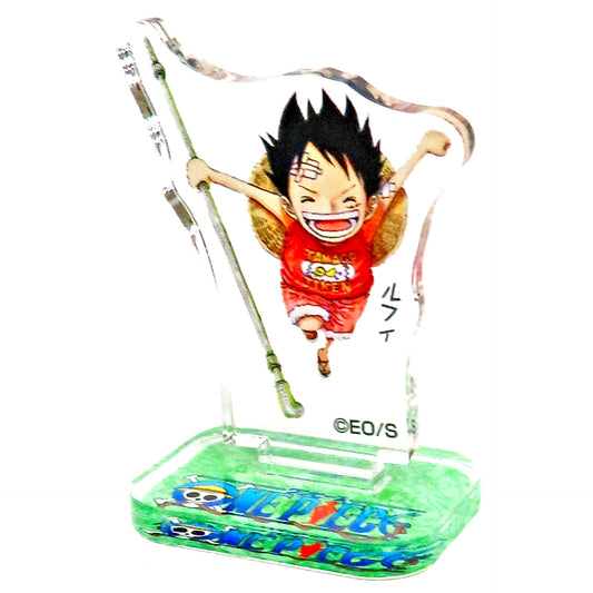 Monkey D. Luffy One Piece Acrylic Mini Figure The childhood of the OP characters Vol. 4 [USED]