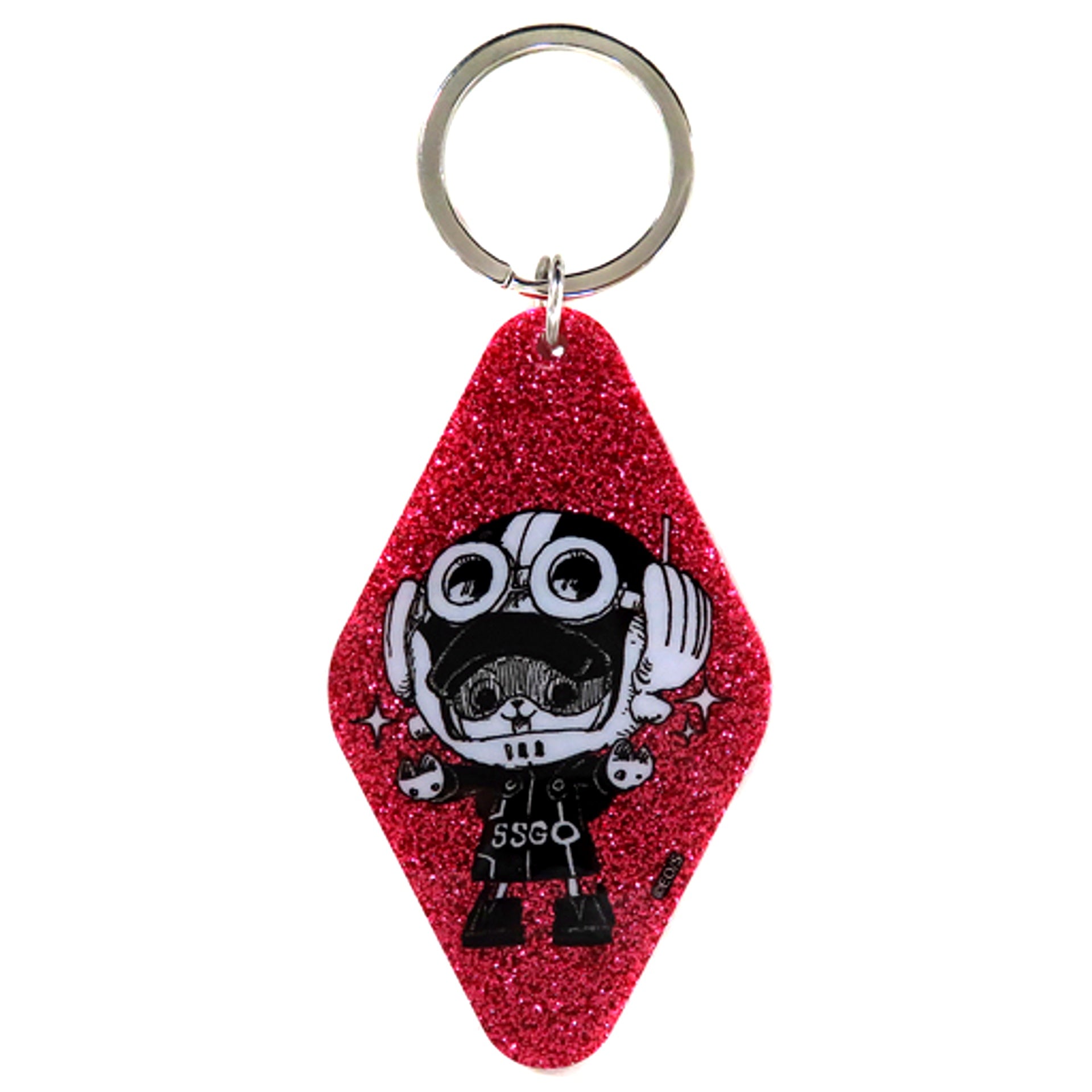 Tony Tony Chopper One Piece Glitter Keychain Collection EGG HEAD [USED]