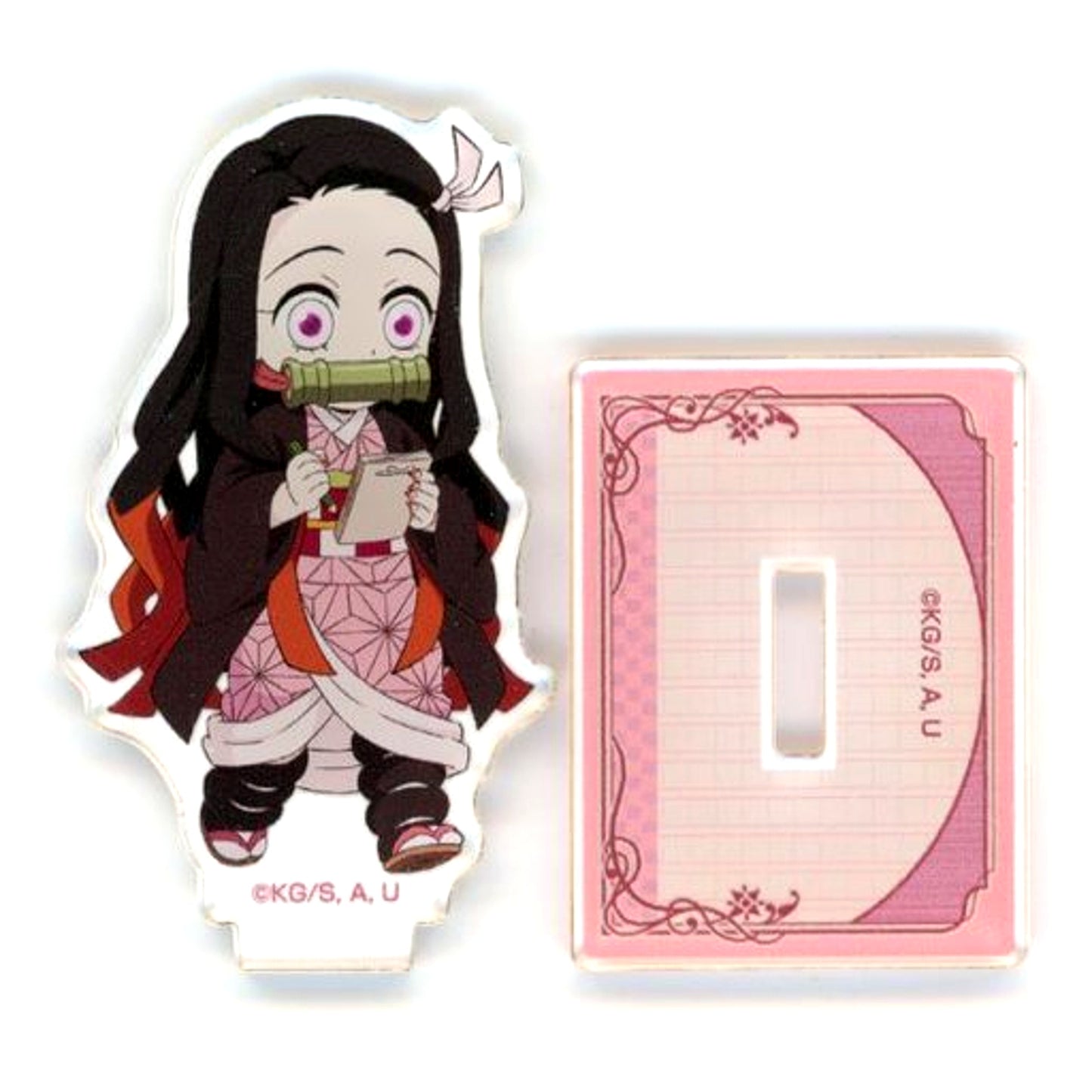 Nezuko Kamado Demon Slayer: Kimetsu no Yaiba Random Mini Acrylic Stand Jump Festa 2024 Goods [USED]