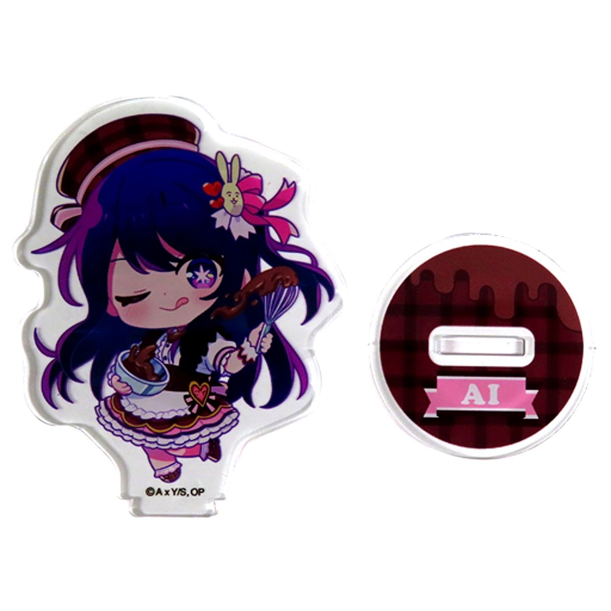 Ai Hoshino Oshi No Ko Valentine Ver. Trading Mini Character Acrylic Stand Jump Festa 2024 [USED]