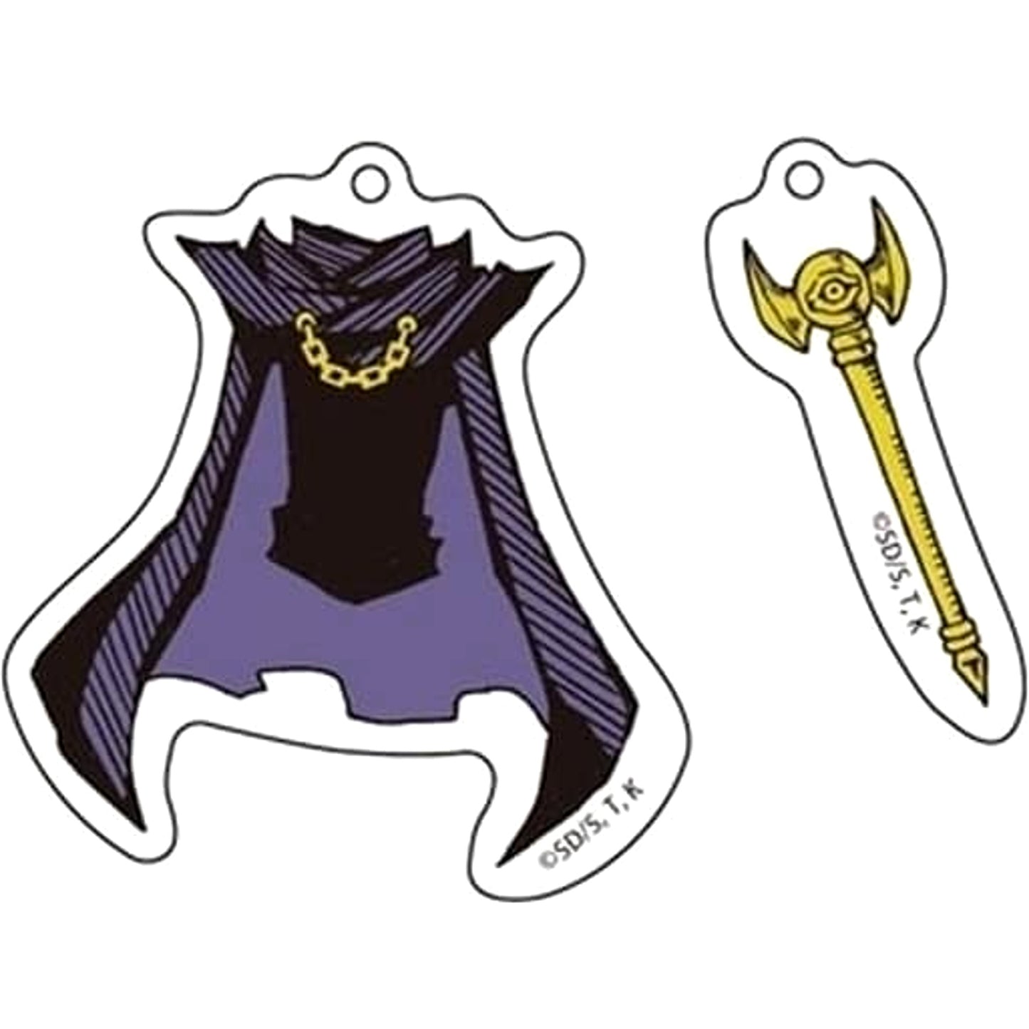 Yu-Gi-Oh! Yami Marik Motif Acrylic Keychain Collection Keychains [USED]