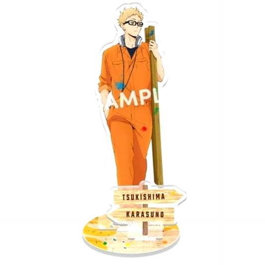 Kei Tsukishima Paint Suit Acrylic Stand Plate Haikyu!! [USED]
