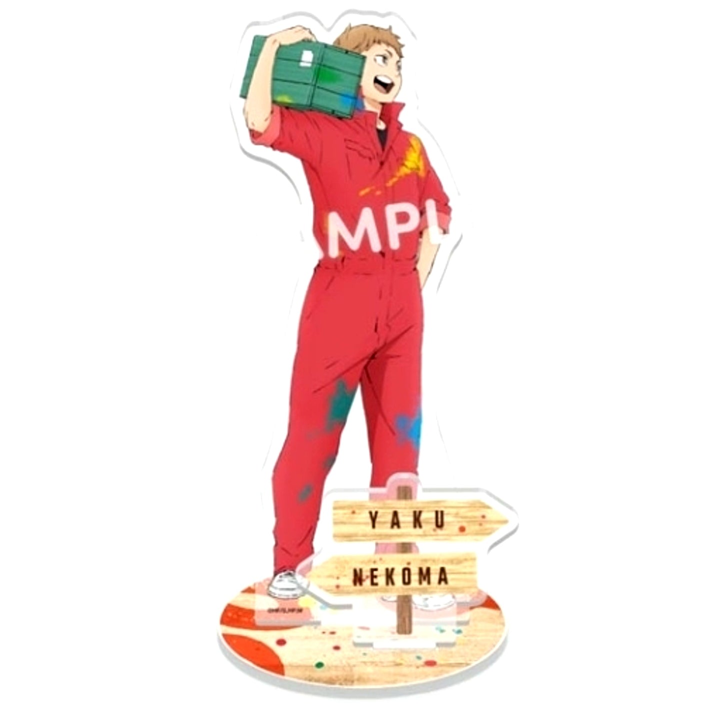 Morisuke Yaku Paint Suit Acrylic Stand Plate Haikyu!! [USED]