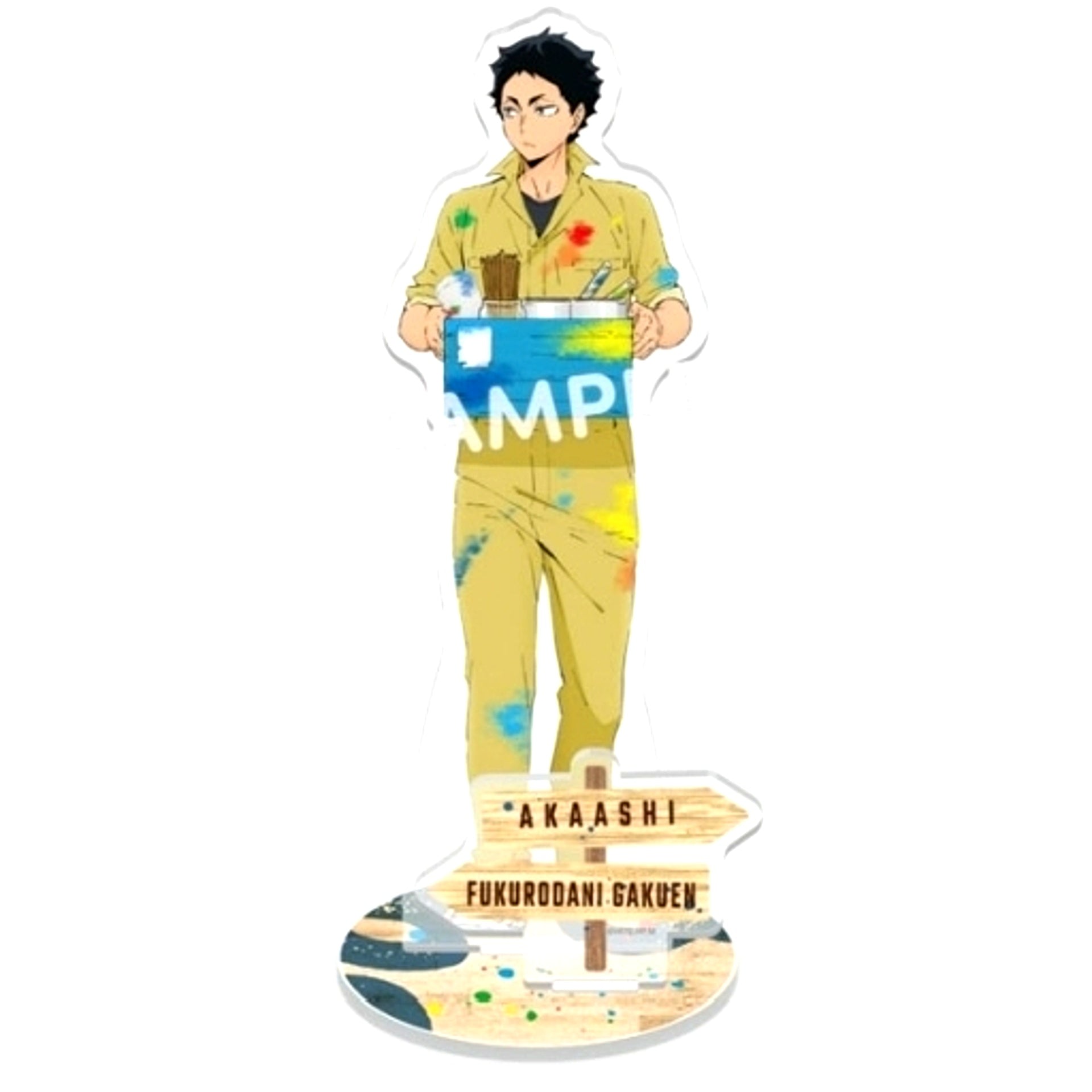Keiji Akaashi Paint Suit Acrylic Stand Plate Haikyu!! [USED]