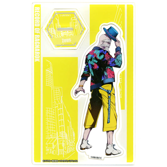 Record of Ragnarok Zeus Off-Shot Collection Acrylic Stand 20th Volume Release Commemoration POP UP SHOP Acrylic Stands [USED]