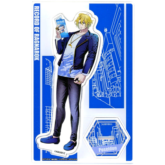 Poseidon Record of Ragnarok Vol.20 Release Commemoration POP UP SHOP Off-Shot Collection Acrylic Stand [USED]