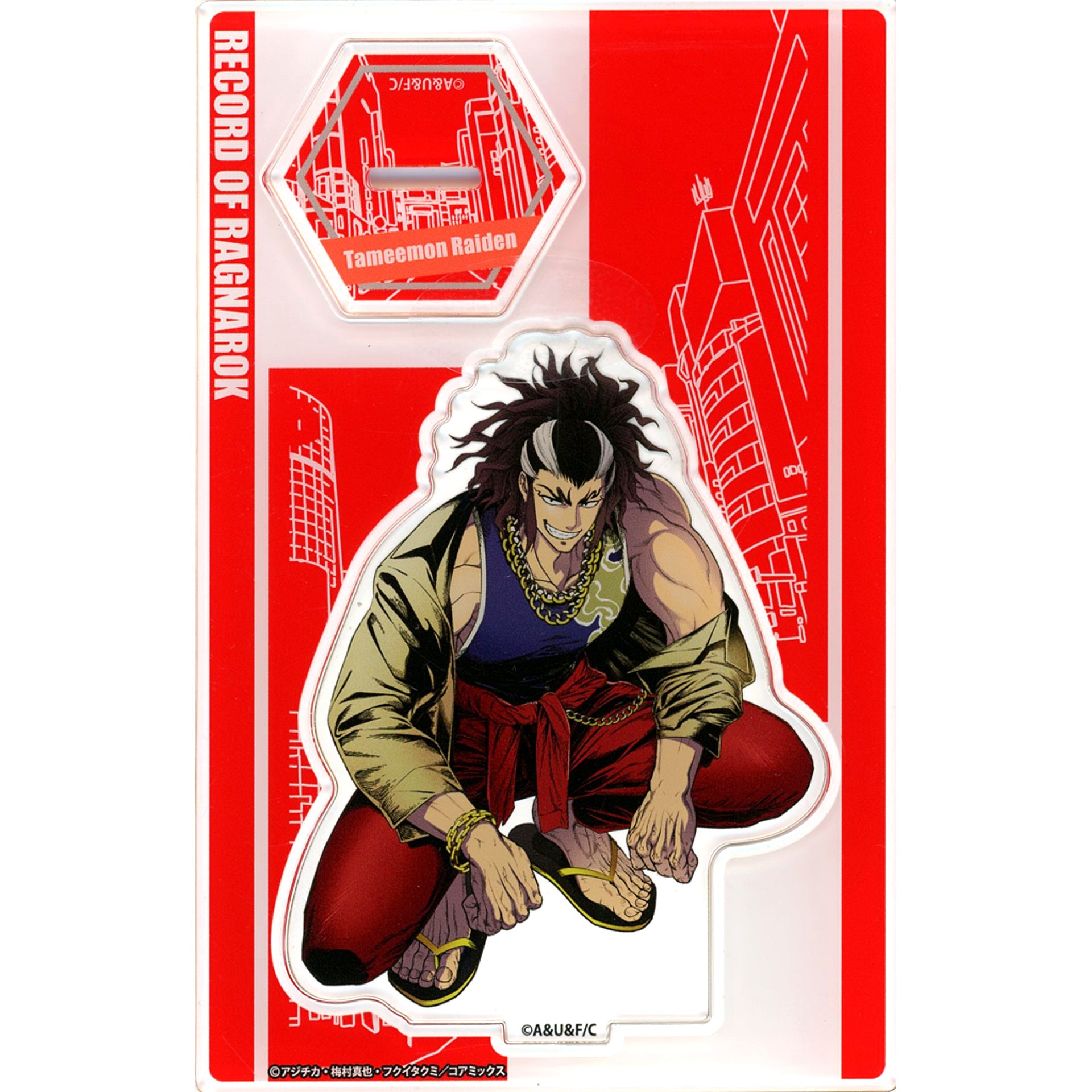 Raiden Tameemon Record of Ragnarok Vol.20 Release Commemoration POP UP SHOP Off-Shot Collection Acrylic Stand [USED]