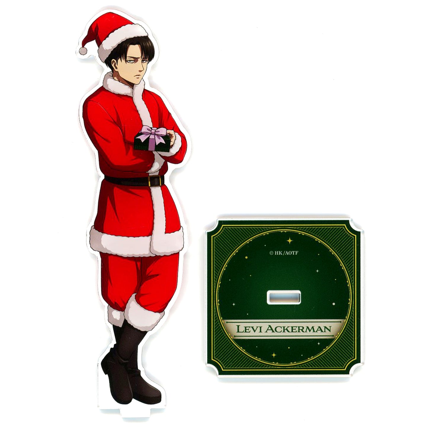 Levi Ackerman Attack on Titan Acrylic Stand Sunshine City Prince Hotel Christmas Stay Plan Benefit [USED]