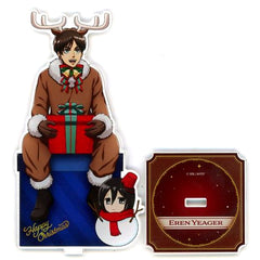 Eren Yeager Attack on Titan x Sunshine City Prince Hotel Christmas Stay Plan Acrylic Stand Bonus Item [USED]
