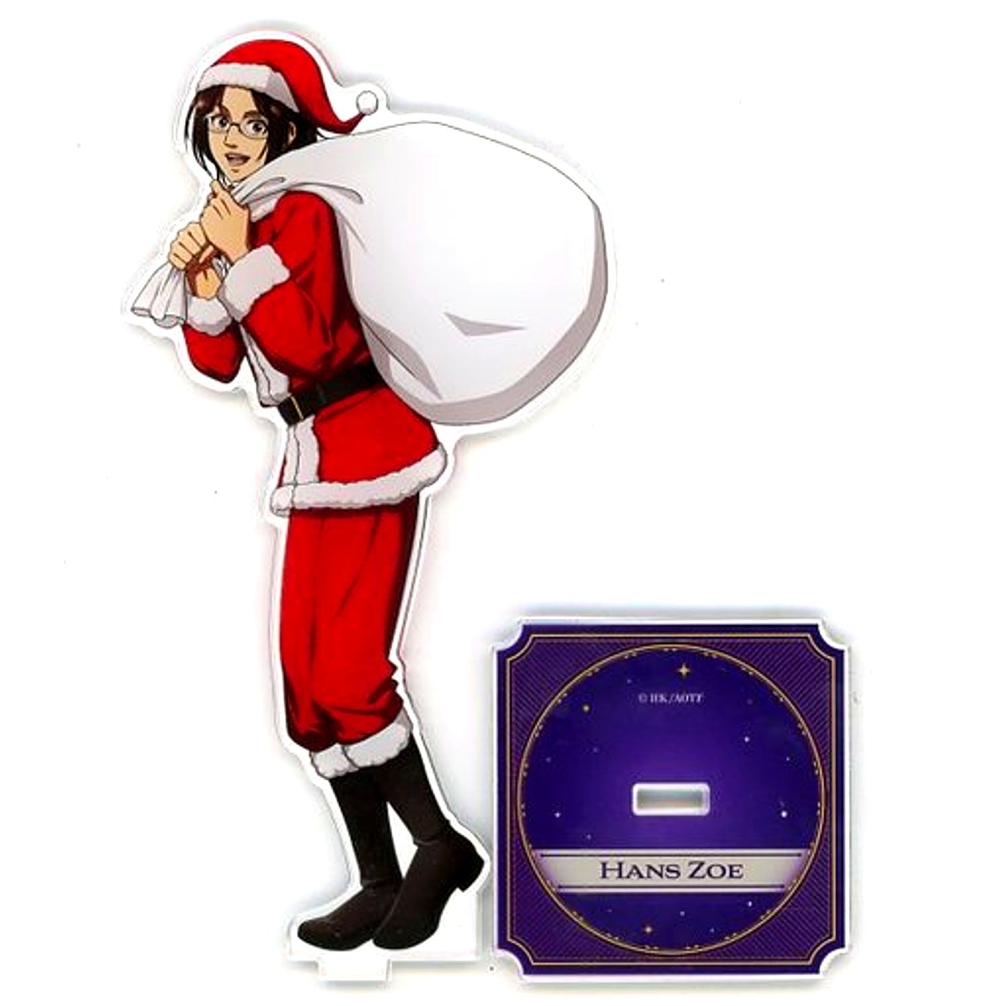 Hange Zoe Single Item Attack on Titan x Sunshine City Prince Hotel Christmas Stay Plan Accommodation Bonus Acrylic Stand [USED]