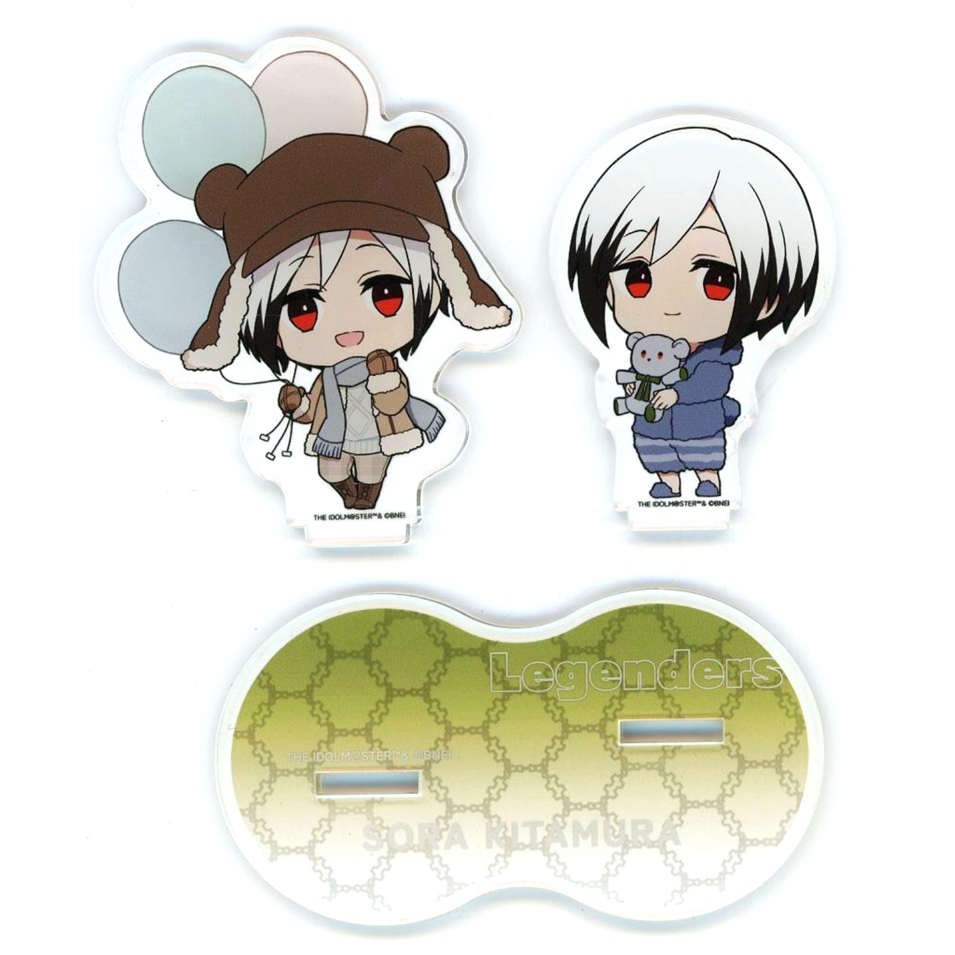 Sora Kitamura A The Idolmaster SideM POP UP STORE Winter Bears Trading Pair Acrylic Stand [USED]