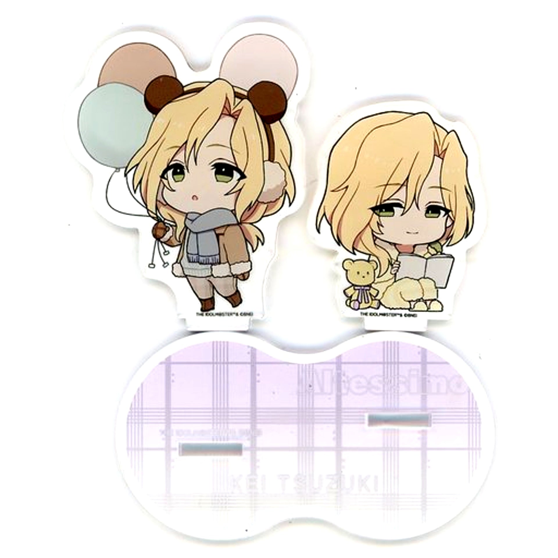 Kei Tsuzuki THE IDOLM@STER SideM Trading Pair Acrylic Stand B Pop-up Store Winter Bears [USED]