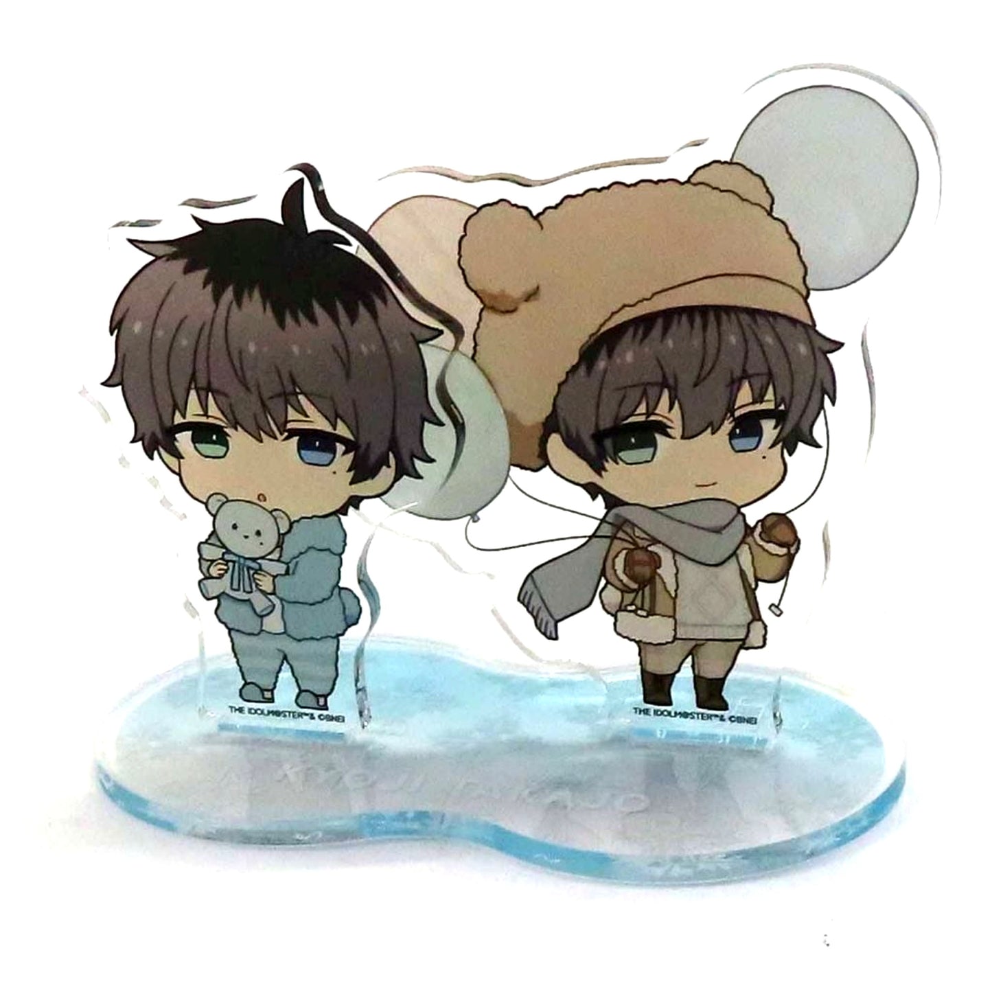 Kyoji Takajo The Idolmaster SideM Trading Pair Acrylic Stand B Pop Up Store Winter Bears [USED]