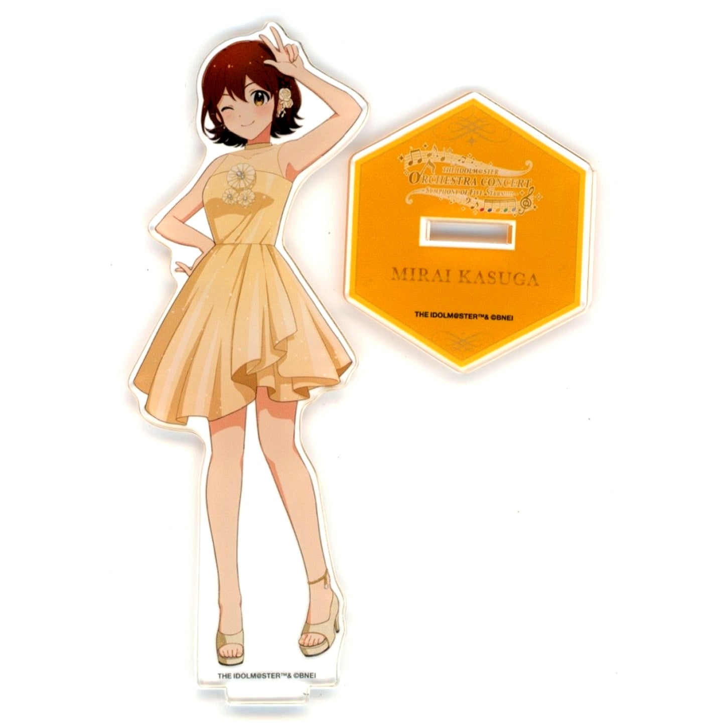 Mirai Kasuga The Idolmaster Orchestra Concert Symphony of Five Stars!!!!! Official Acrylic Stand [USED]