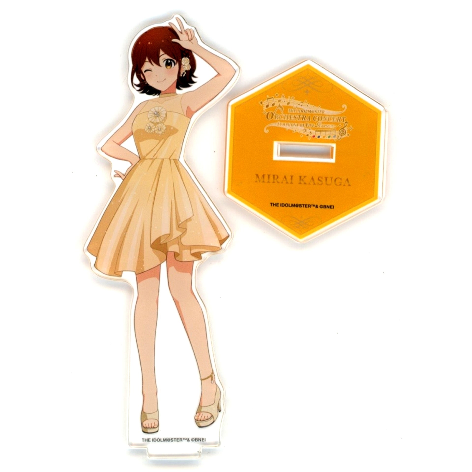 Mirai Kasuga The Idolmaster Orchestra Concert Symphony of Five Stars!!!!! Official Acrylic Stand [USED]