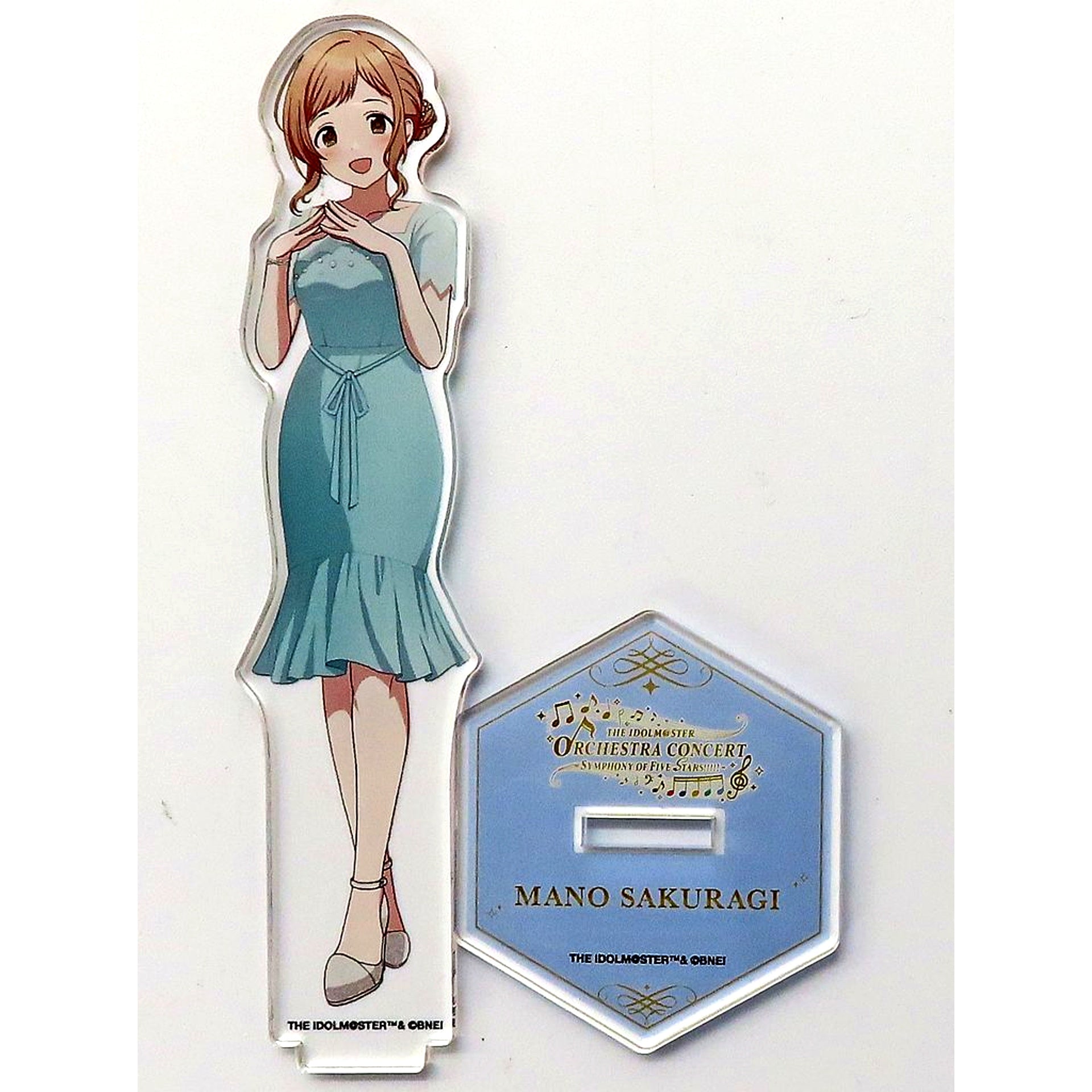 Mano Sakuragi The Idolmaster Orchestra Concert Symphony of Five Stars!!!!! Official Acrylic Stand [USED]