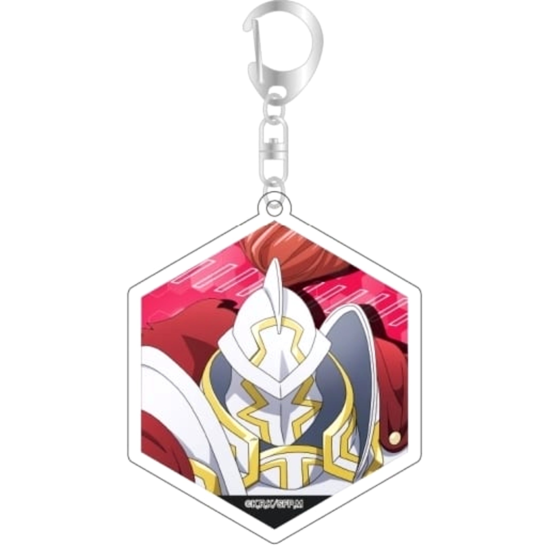 Shangri-La Frontier Psyger-0 Newly-Drawn Acrylic Key Ring Keychains [USED]