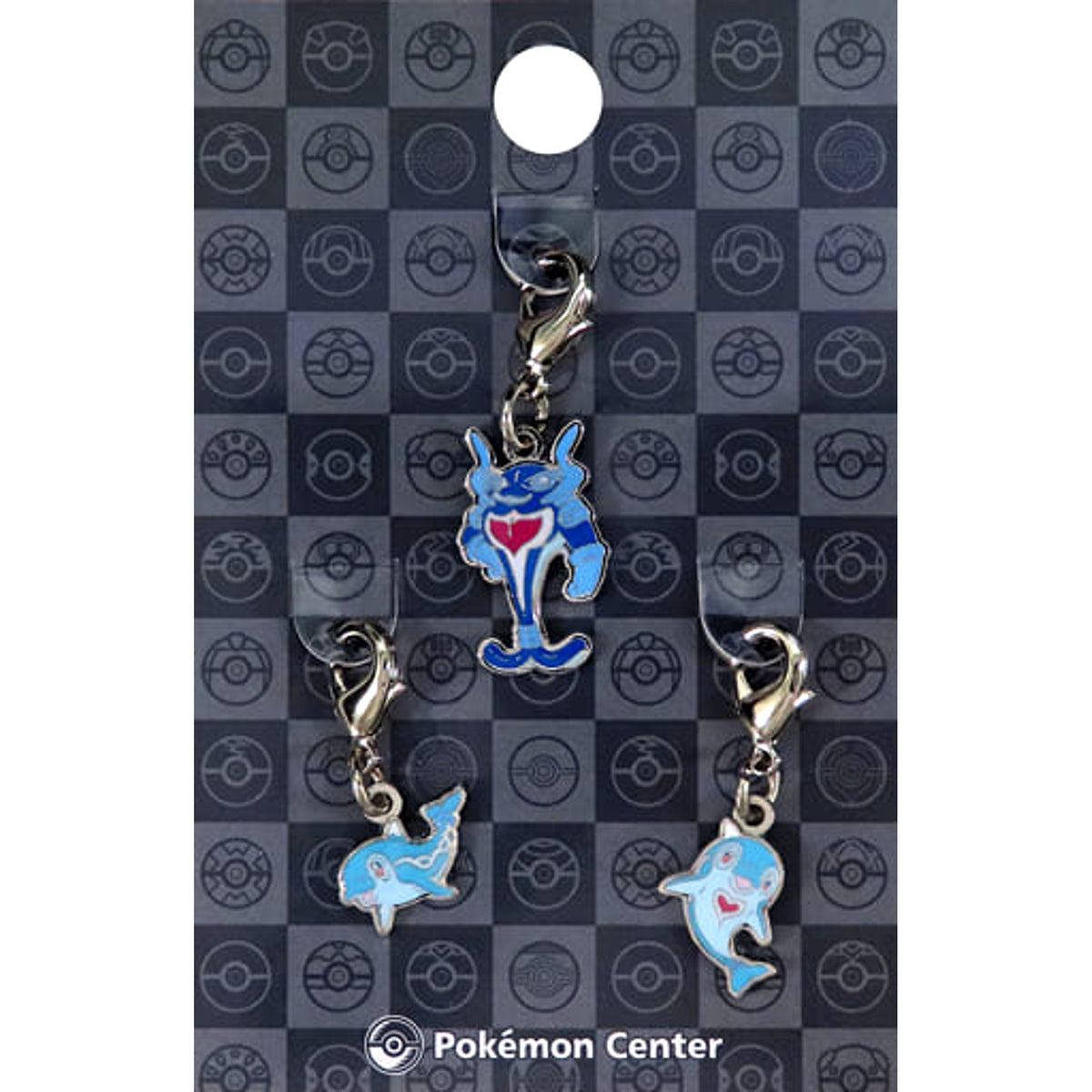 Pokemon Finizen & Others National Pokedex Metal Charm Pokemon Center Limited Charm [USED]