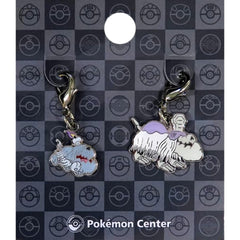 Pokemon Greavard Houndstone National Pokedex Metal Charm Pokemon Center Limited Charm [USED]