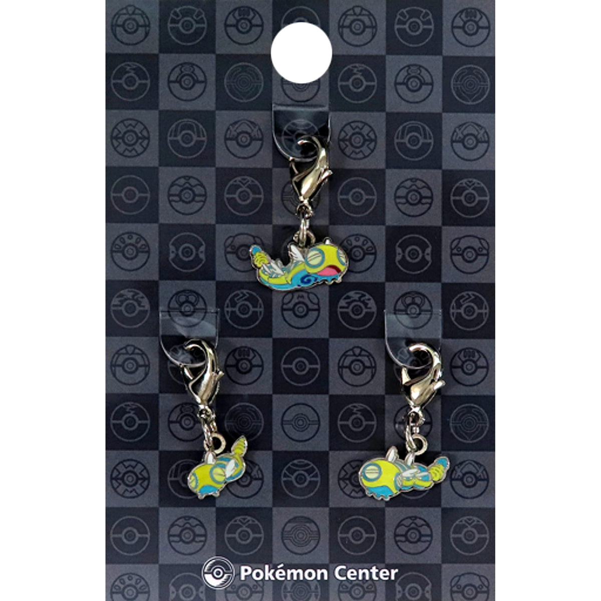 Dunsparce & Dudunsparce 206 982 Pokemon National Pokedex Metal Charm Pokemon Center Limited [USED]