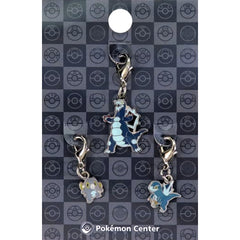 Pokemon Frigibax & Others National Pokedex Metal Charm Pokemon Center Limited Charm [USED]