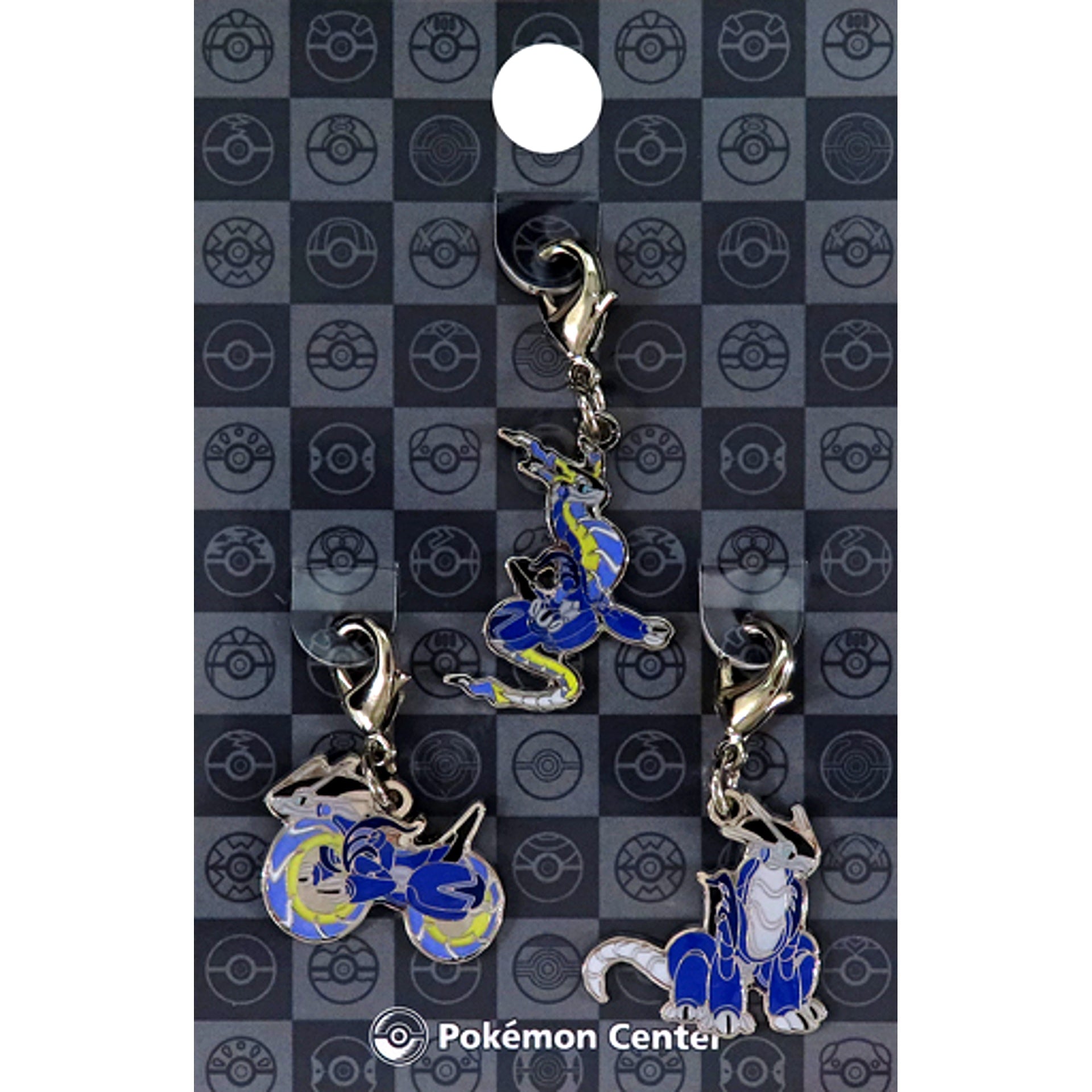 1008 Miraidon Pokemon National Pokedex Metal Charm Pokemon Center Limited [USED]