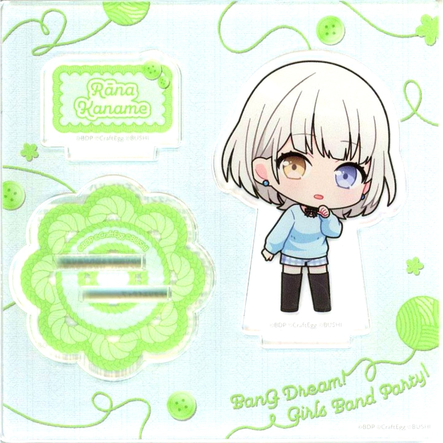 Rana Kaname 2023 Winter Ver. BanG Dream! Girls Band Party! GiGO Festa 2023 Winter Diorama Acrylic Stand [USED]