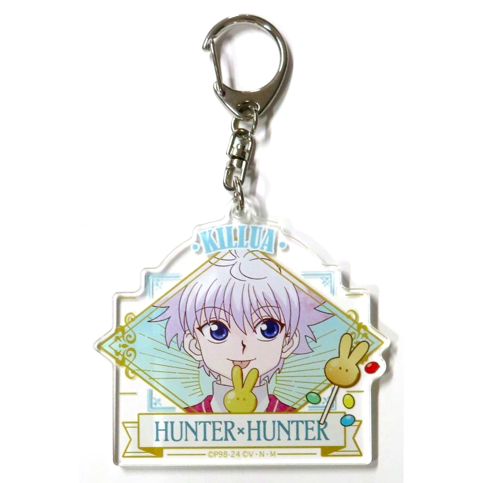 Killua Zoldyck Hunter x Hunter Vintage Series Acrylic Keychain [USED]
